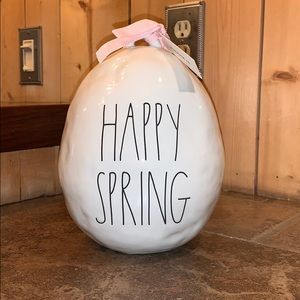 Rae Dunn “Happy Spring” Egg